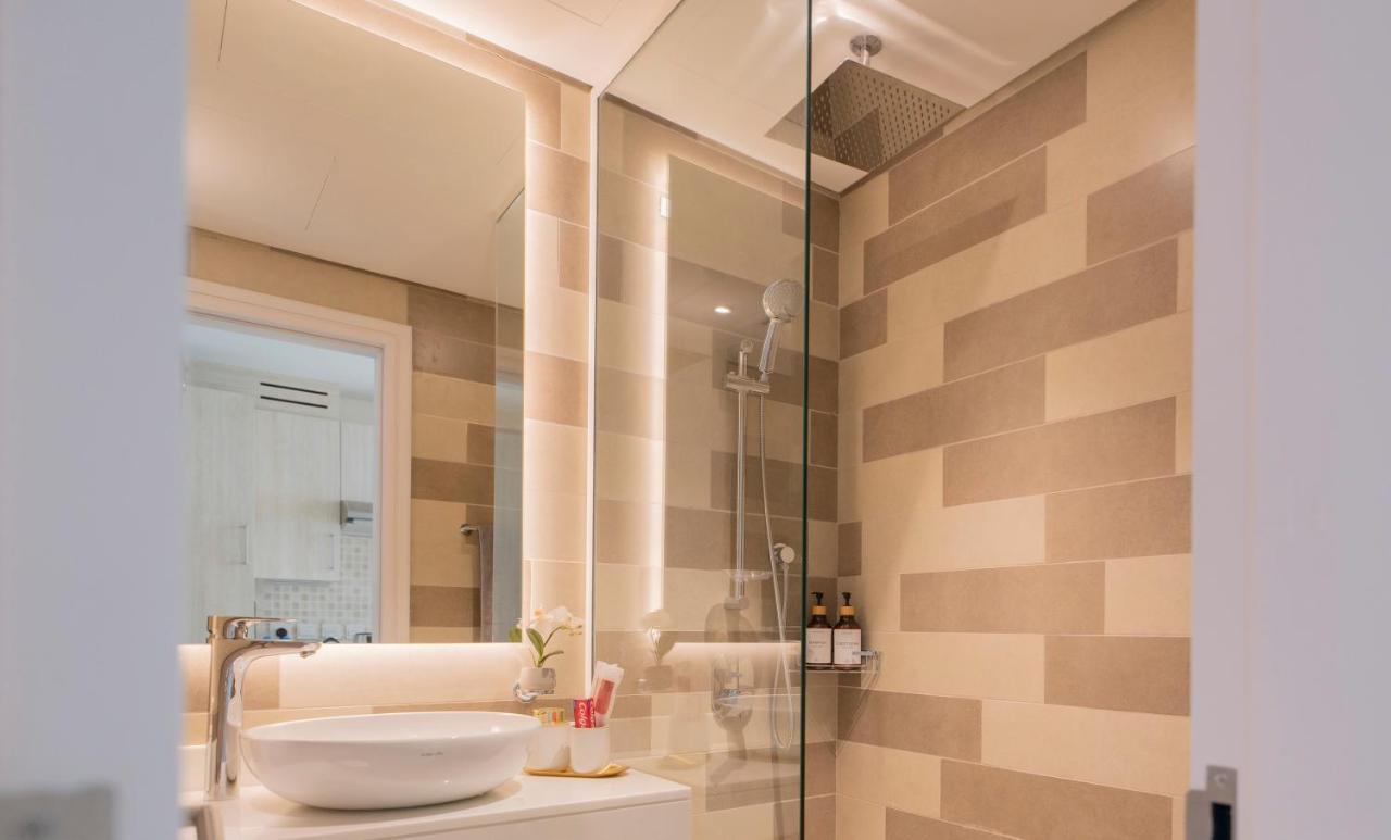 Luxury Studio, Seven Palm Residence-Palm Jumeirah Dubai Bagian luar foto