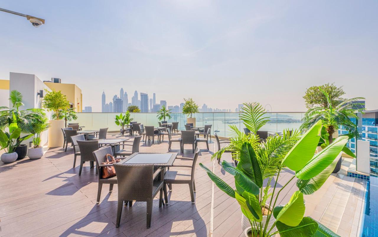 Luxury Studio, Seven Palm Residence-Palm Jumeirah Dubai Bagian luar foto