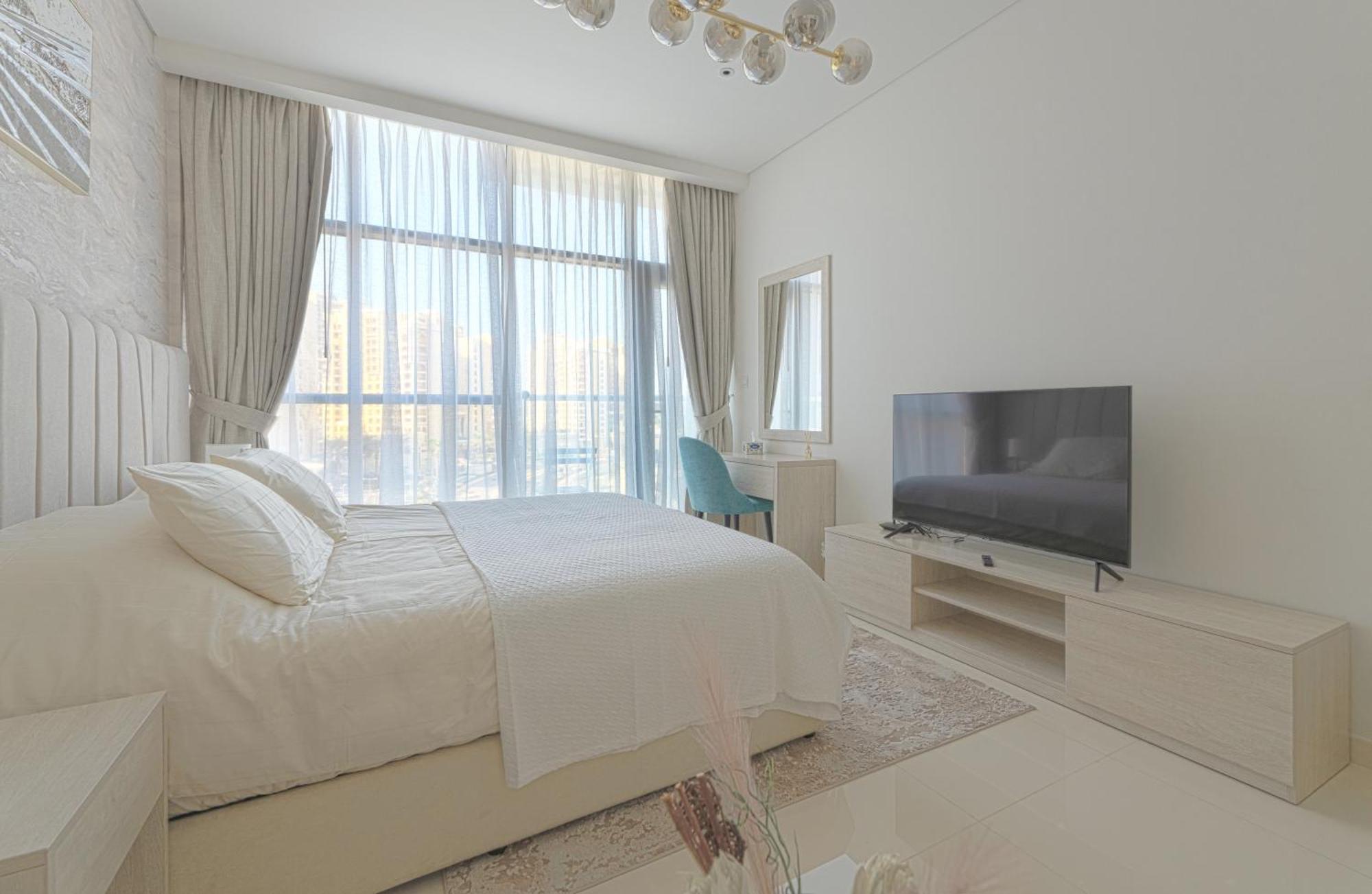 Luxury Studio, Seven Palm Residence-Palm Jumeirah Dubai Bagian luar foto