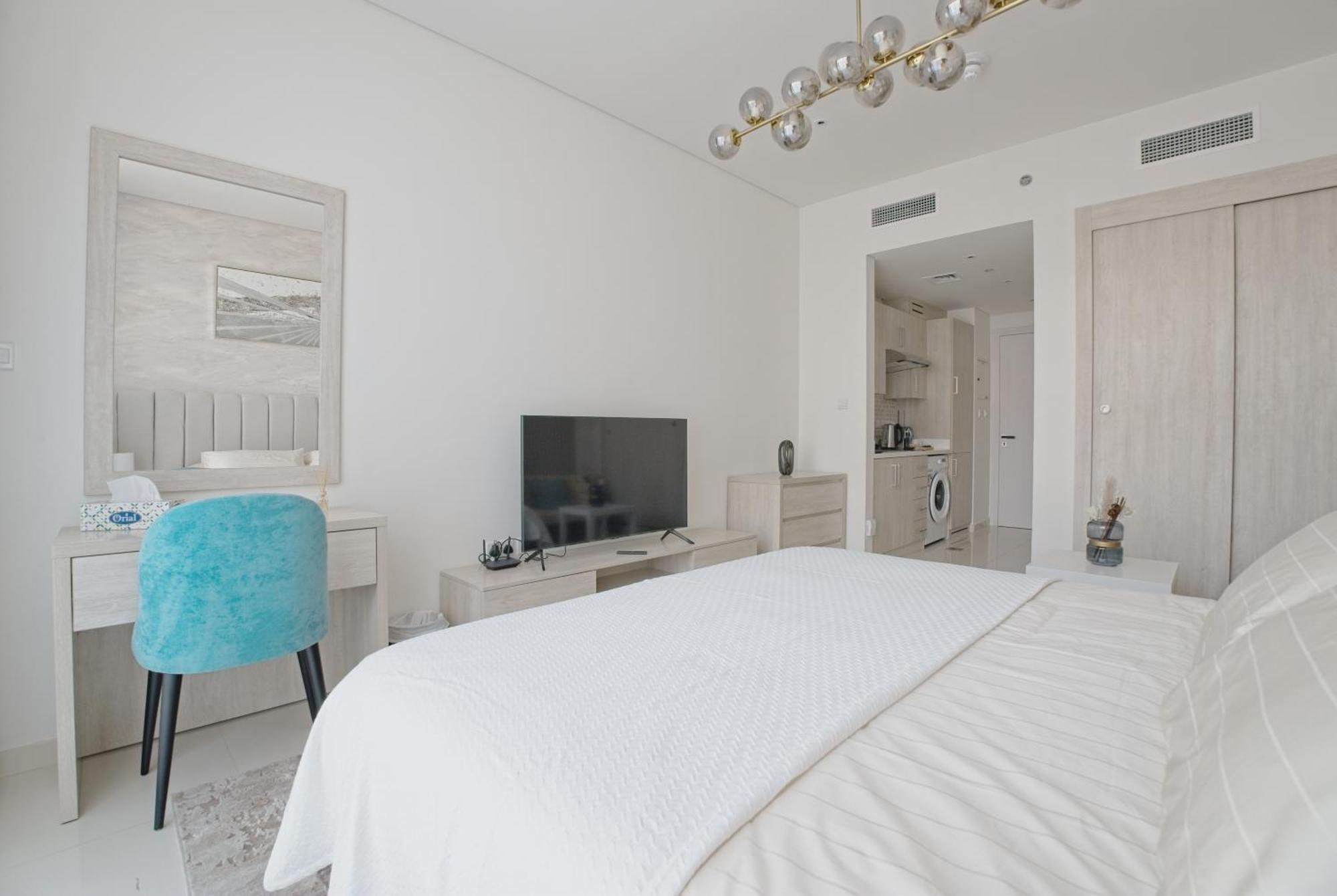 Luxury Studio, Seven Palm Residence-Palm Jumeirah Dubai Bagian luar foto